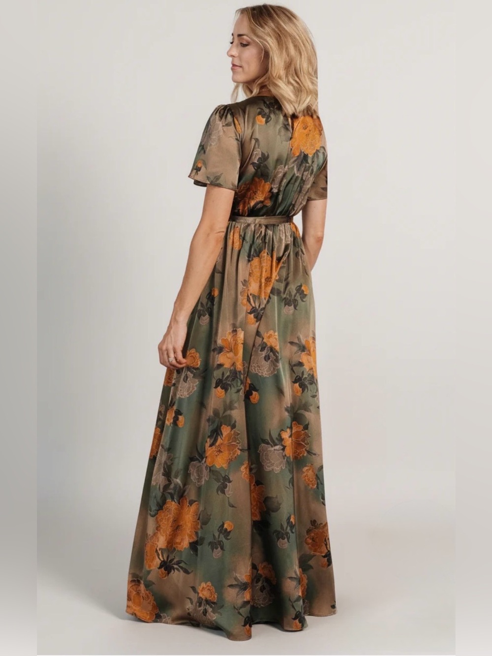 Baltic Born Agnes Satin Maxi Dress - Picture 5 of 9